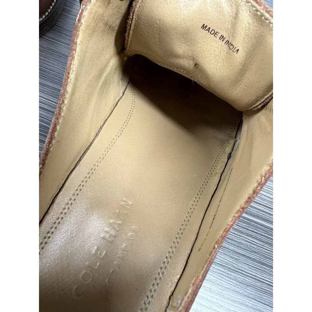 Cole Haan Grand Os Men's Shoes Size 8.5 M Brown Wingtip Oxford Madison Medallion